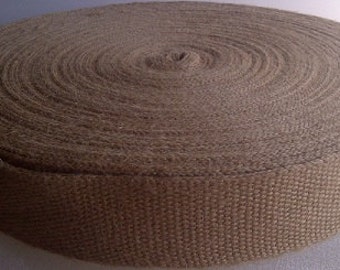 Black Jute Webbing 3-3/4 Inch Wide - 72 Yard Roll For Upholstery & Crafts