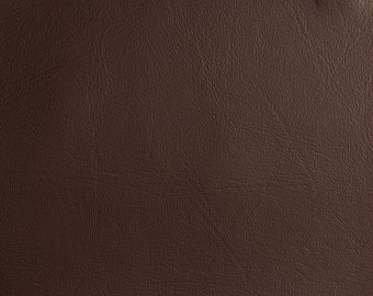 Brown Faux Leather Upholstery Vinyl 54" wide By The Yard