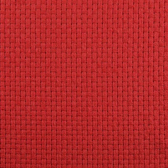 Monks Cloth Fabric 11-12 Count for Punch Needle 