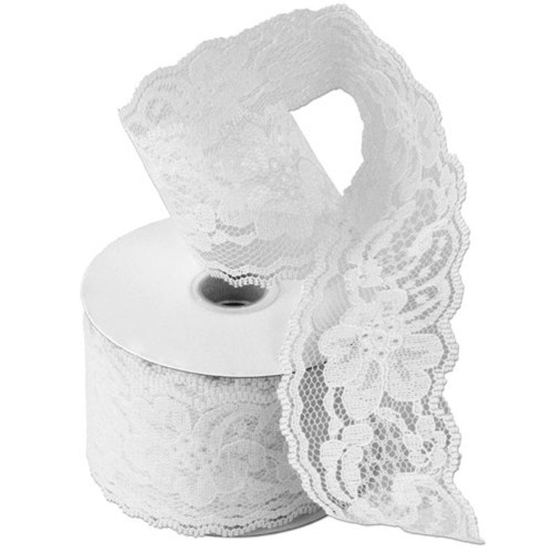 Soft Cotton Lace Ribbon 2 X 25 Yards six Pack Etsy