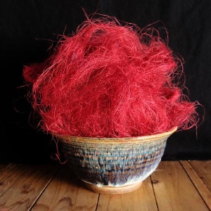 Sisal Fiber 125G/PACK Red