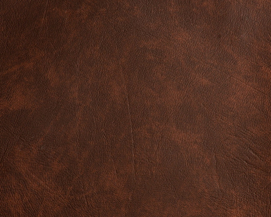 Brown Print Faux Leather Upholstery Vinyl 54 wide Per Etsy