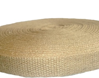 2" Inch Natural Jute Webbing 10 Yard Roll