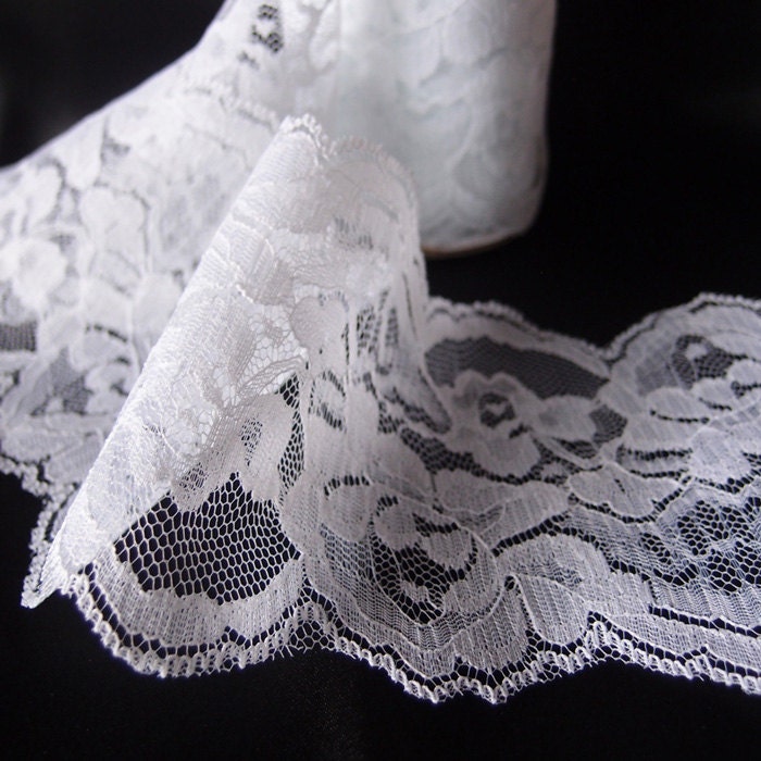 Sedona Designz Floral Lace Ribbon - 2" Wide X 25 Yards, Ivory, For Crafting, Floral Design, Gift Wrapping, Decor - View #8