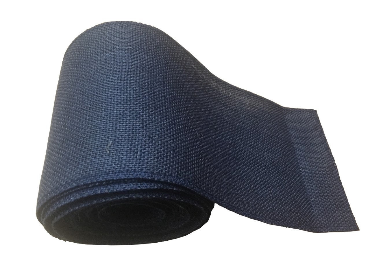 navy burlap ribbon