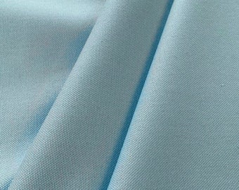 Light Blue Duck Cloth 60" Wide By The Yard 9.3 oz