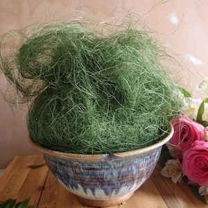 Sisal Fiber 125G/PACK Moss Green