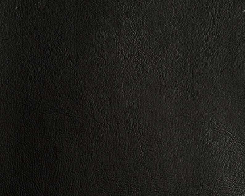 Black Faux Leather Upholstery Vinyl 54 Wide by the Yard Etsy