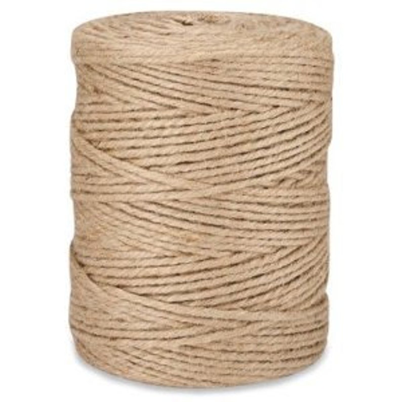 3-Ply 80lb Tensile Strength Jute Twine image 1