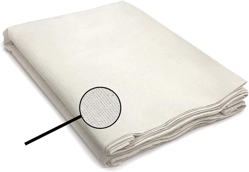 Muslin Fabric Natural 100 Cotton 60 Inches Wide by the Yard Etsy Canada