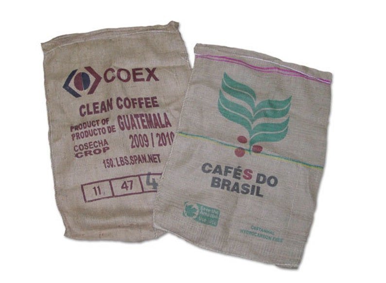 10 Burlap Used Coffee Bags 28 X 40 Etsy