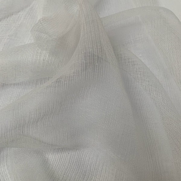 White Cheesecloth by the yard 36" wide 100% Cotton - Choose Your Grade