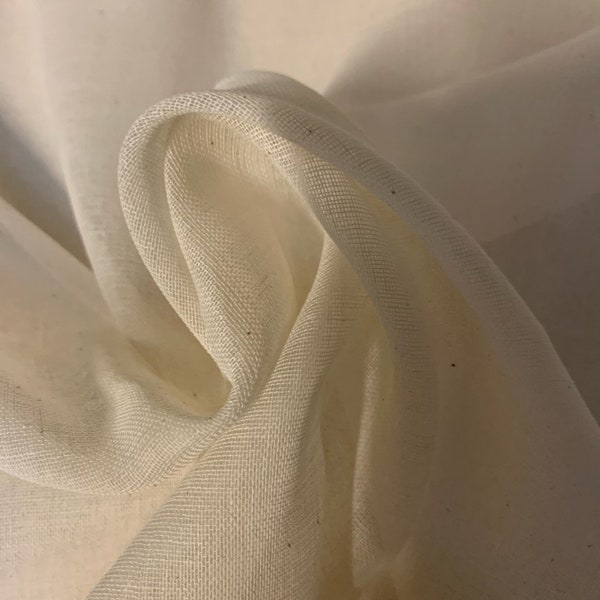 Natural Cheesecloth by the yard 36" wide 100% Cotton - Choose Your Grade