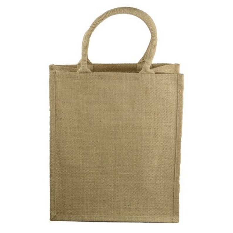 Burlap Wine Bag 6 Bottle with Divider 12 X 8 X - Etsy