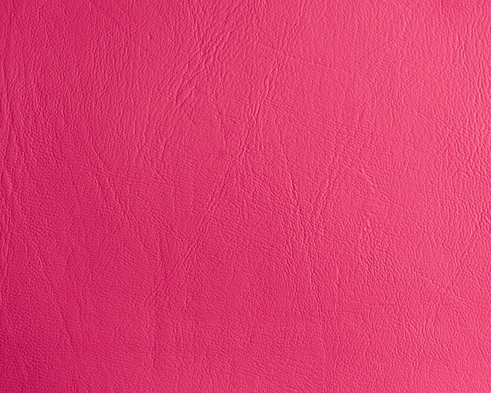 Pink Leather Fabric 