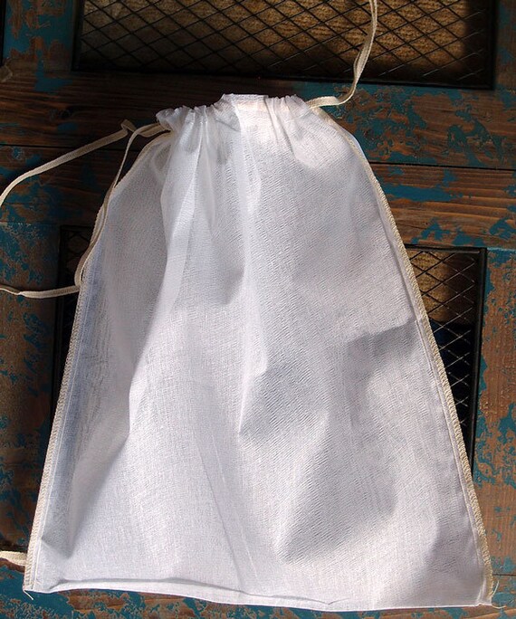 Cheesecloth drawstring online bags