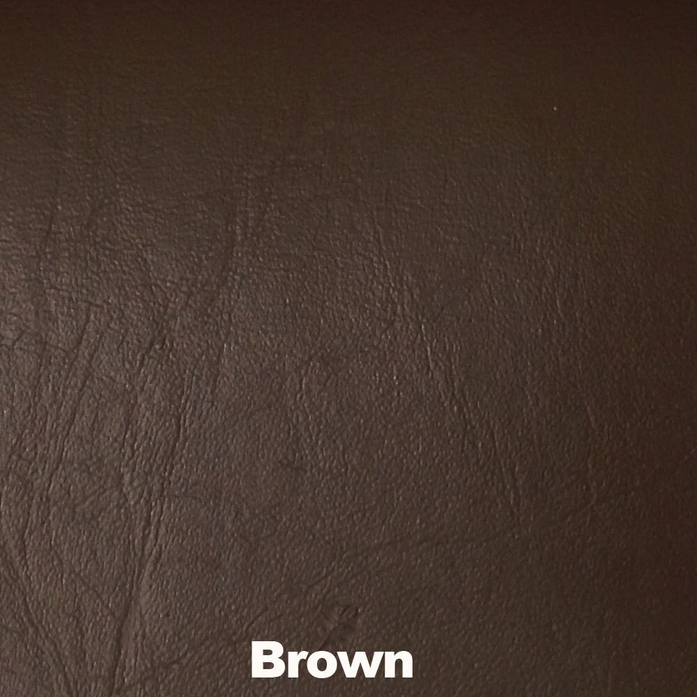 Brown Faux Leather Upholstery Vinyl 54" wide By The Yard from