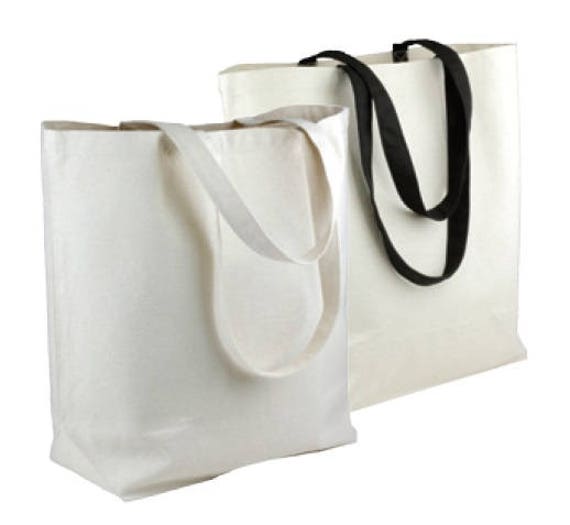 Canvas Tote Bag 18 X 15 X 5 1 2 Etsy