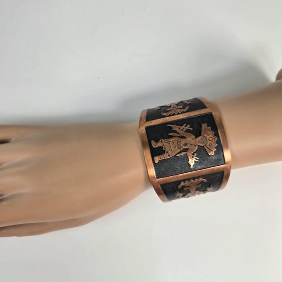 Bell Trading Post Solid Copper Dancing Kachina Cu… - image 10