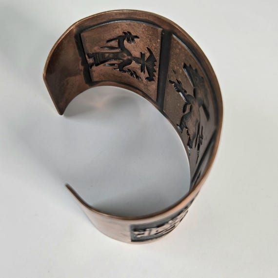 Bell Trading Post Solid Copper Dancing Kachina Cu… - image 7