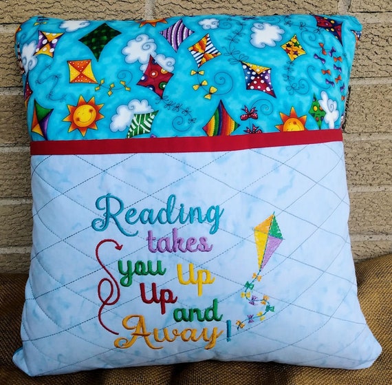 Child's Pillow Reading Pillow Hypoallergenic Etsy