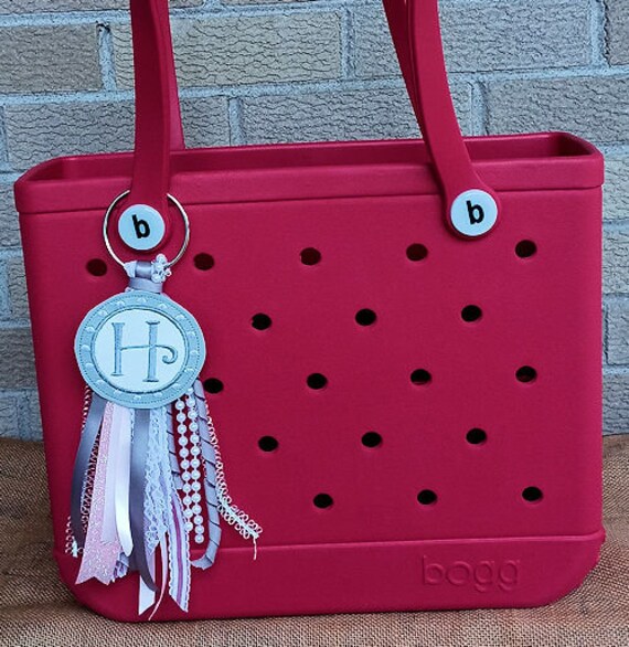 Personalized bag deals charm