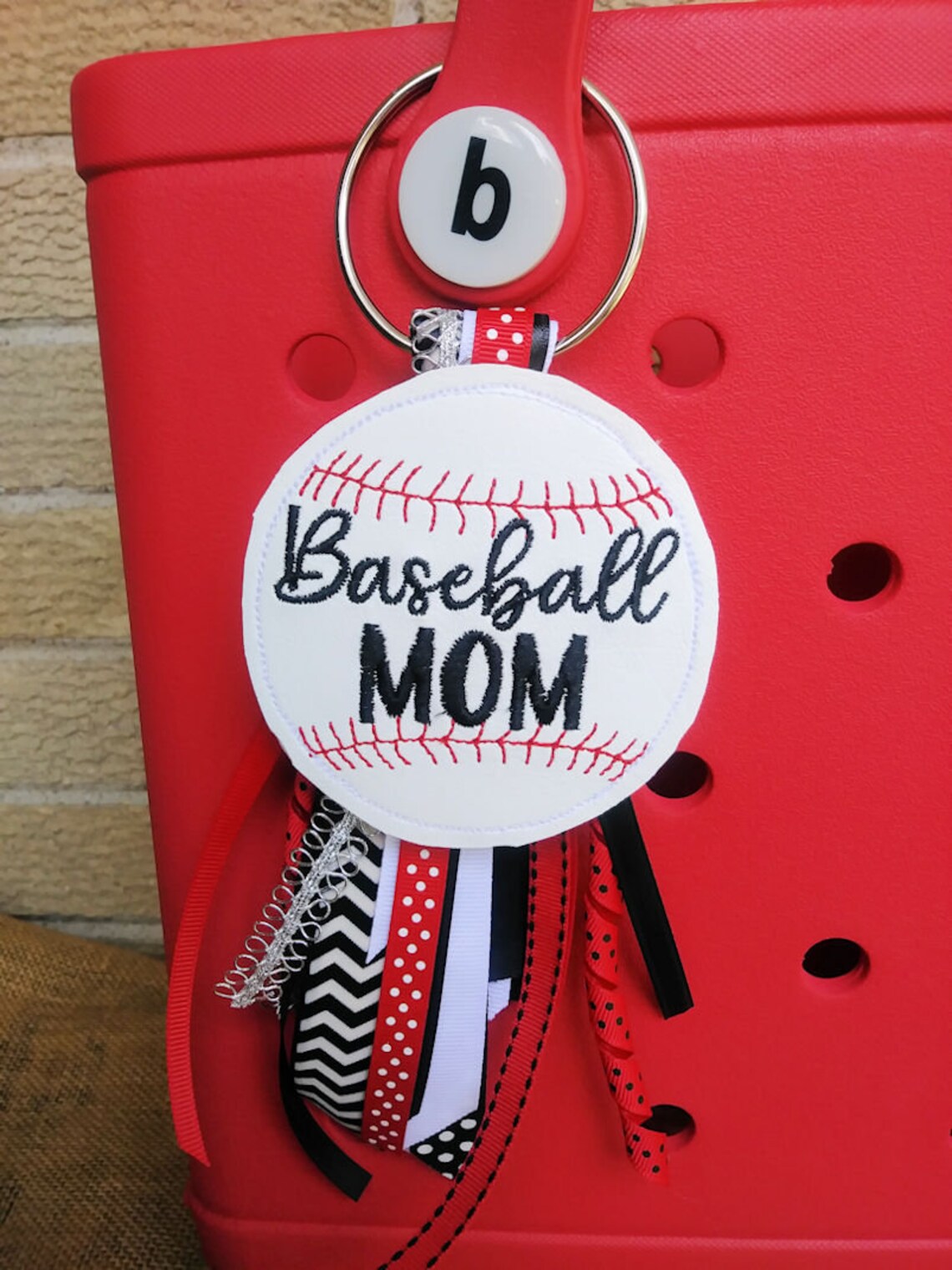 Baseball Mom Bogg Bag Charm Bogg Bag Accessory bag Charm Etsy