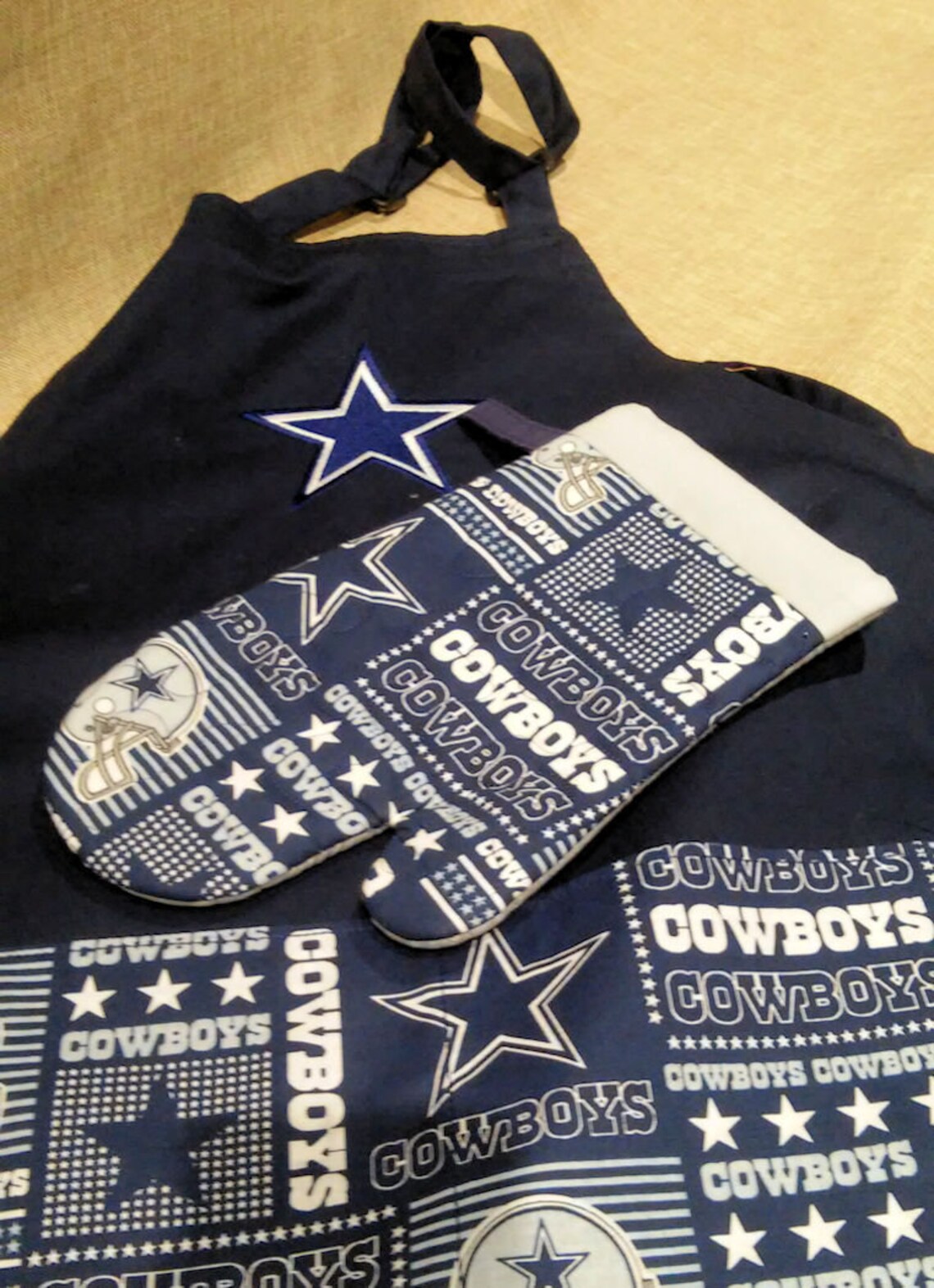 Dallas Cowboys Kitchen Oven Mitt BBQ Mitt Unisex Etsy
