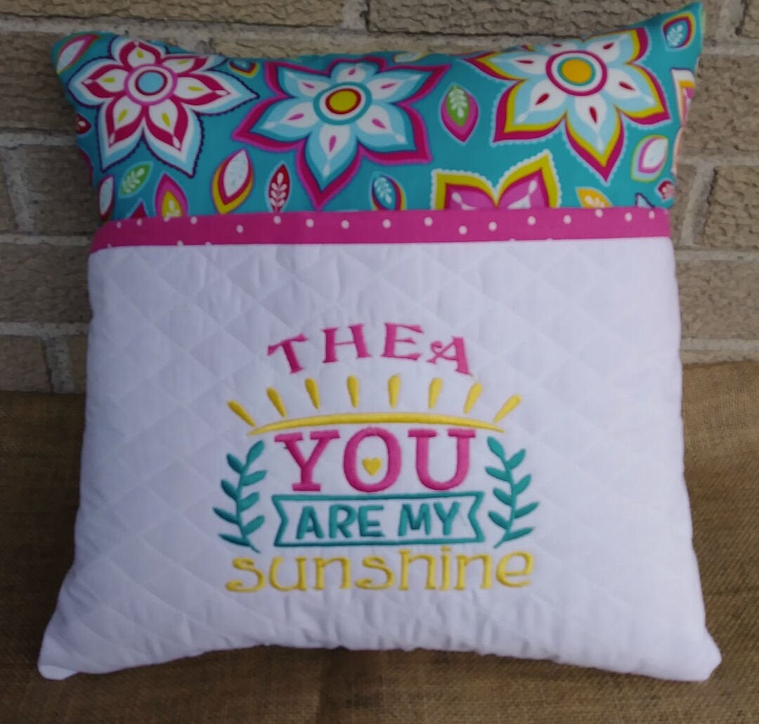 You Are My Sunshine Pillow Home Decor Reading Pillow Etsy
