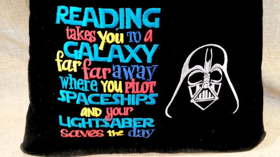 Star Wars Reading Pillow Darth Vader Bed Pillow Hypoallergenic Embroidered  Pocket Travel Pillow. 