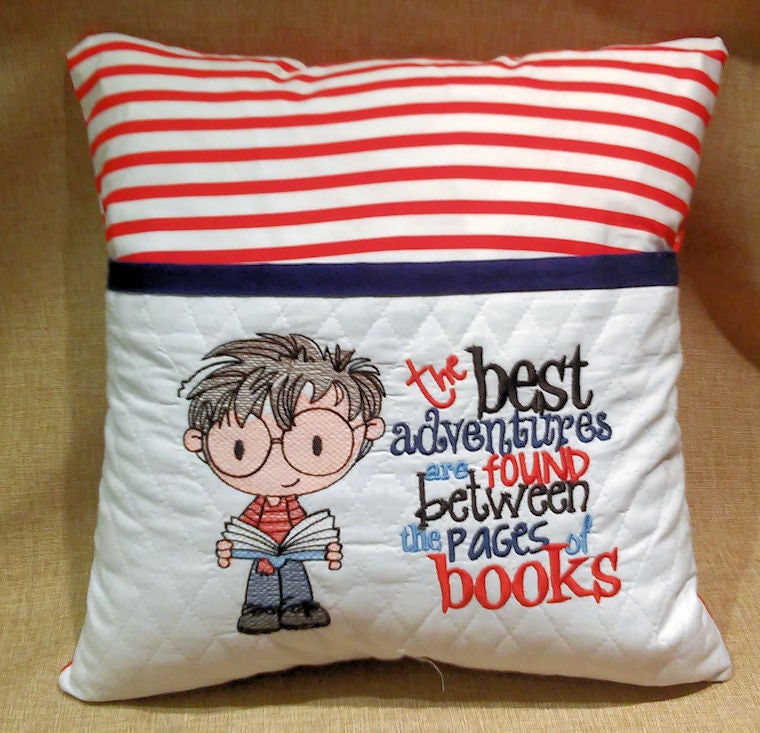 Reading Pillow Boy Tween Teen Hypoallergenic Etsy