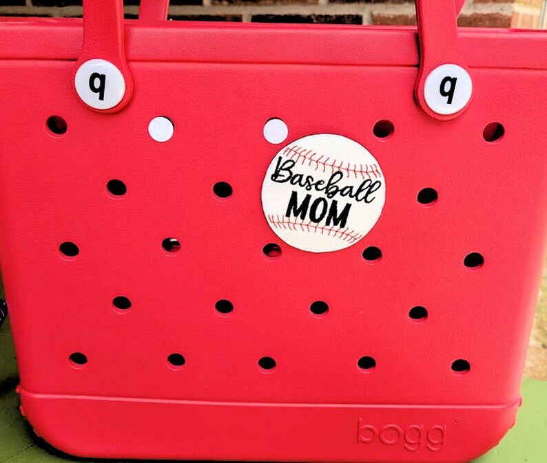 Baseball Mom Bogg Bag Charm Bogg Bag Accessory bag Charm Etsy