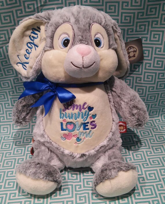 Personalized Bunny some Bunny Loves Me Classic | Etsy