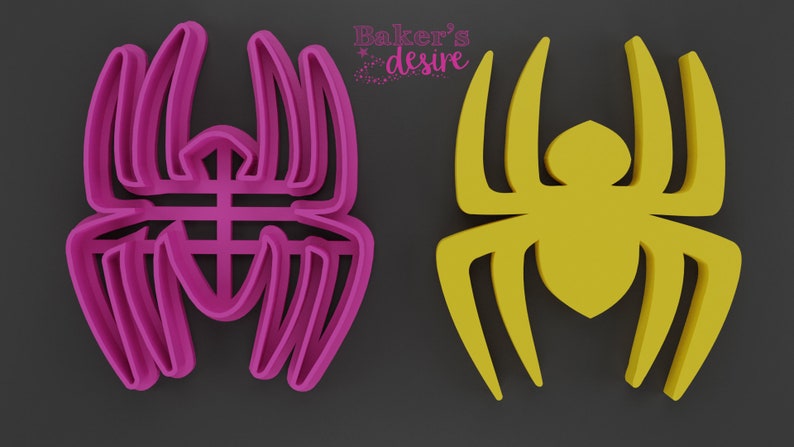 gumpaste Polymer clay cutter Icing Fondant Spider cookie cutter| Cookie