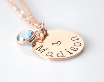 personalized children's necklaces