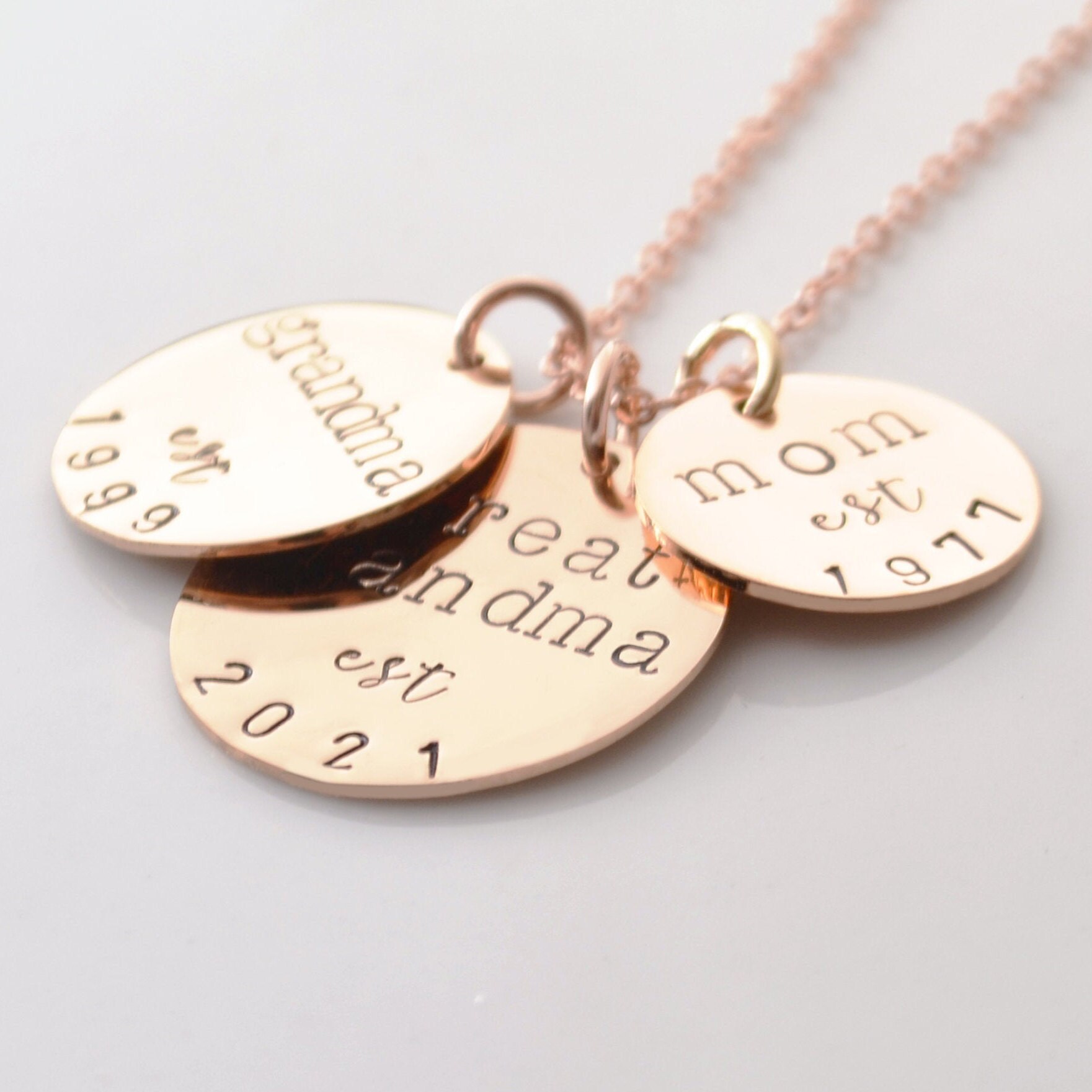 Mothers Day Charm Necklace • Personalized Jewelry for Mom • Gift From ...