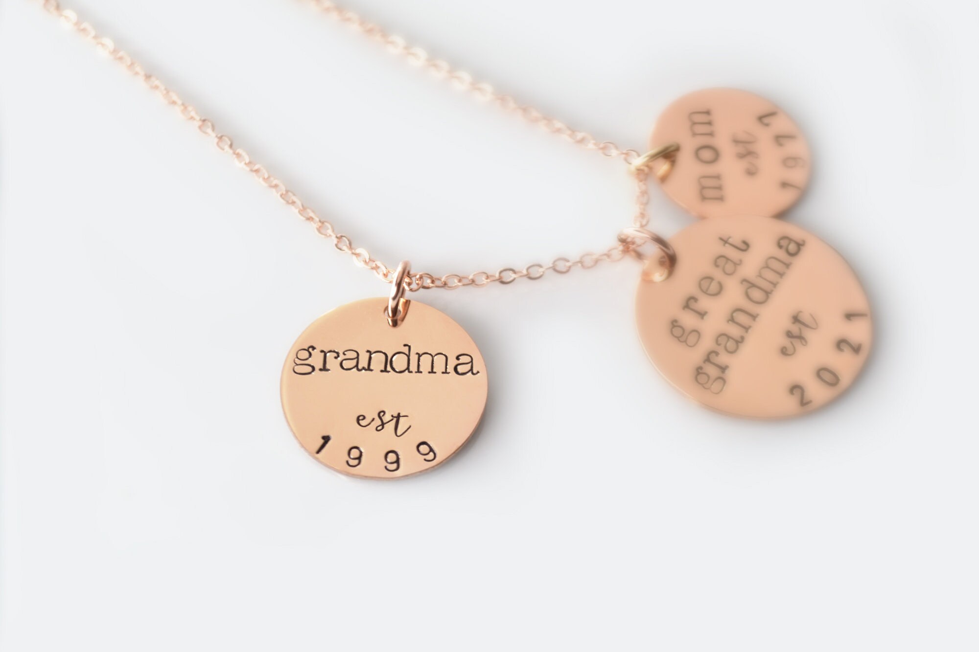 Mothers Day Charm Necklace • Personalized Jewelry for Mom • Gift From ...
