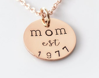 Mothers Day Charm Necklace • Personalized Jewelry For Mom • Gift From Child To Moms