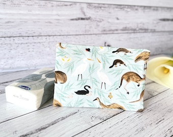 Australian Animals Pattern Fabric Tissue Holder Case