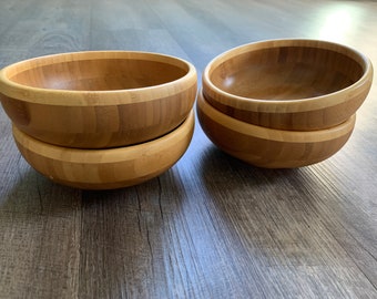 Heat Resistant Decor Table Piece M&W Large Grey Natural Look Starter Bowls Bamboo Serving Bowl Wooden Salad Bowl Storage Bowls for Keys & Jewellery Heat Resistant Decor Table Piece M&W Large Grey Natural Look Starter Bowls Bamboo Serving Bowl Wooden Salad Bowl Storage Bowls for Keys & Jewellery