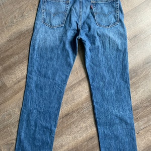 Vintage LEVIS 514 W34 L34 Distressed Denim Jeans image 2