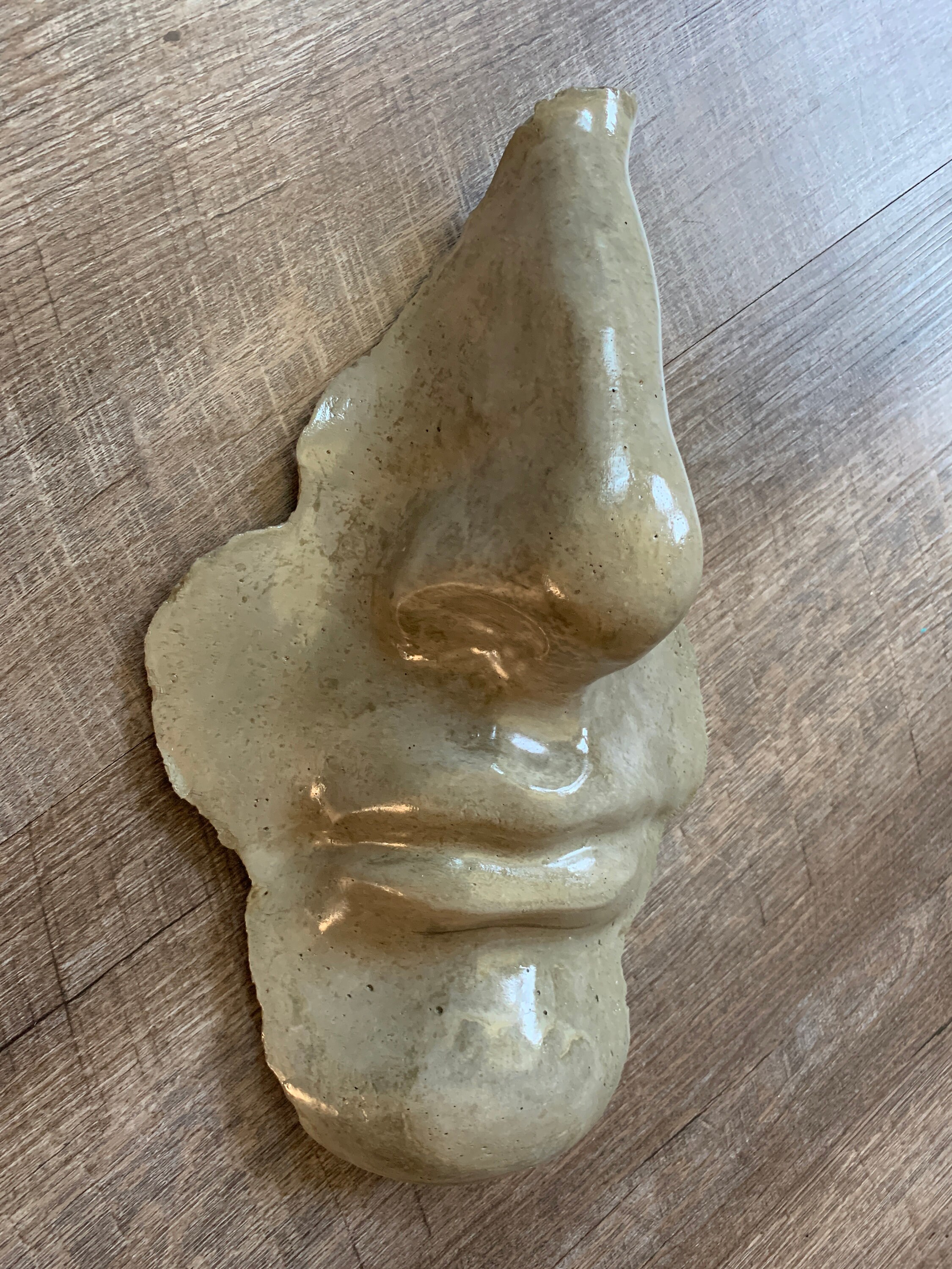 Oversized Nose Sculpture Outdoor Indoor Statue Face E Etsy