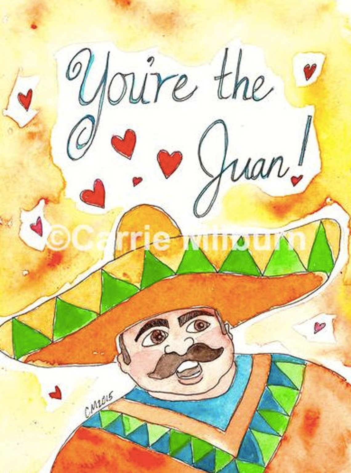 Funny Greeting Card for JUAN you're the Juan Etsy