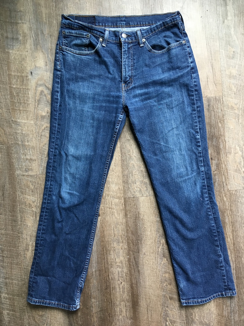 Levis 514 34x30 Jeans Denim Pantalones Personalizados Etsy
