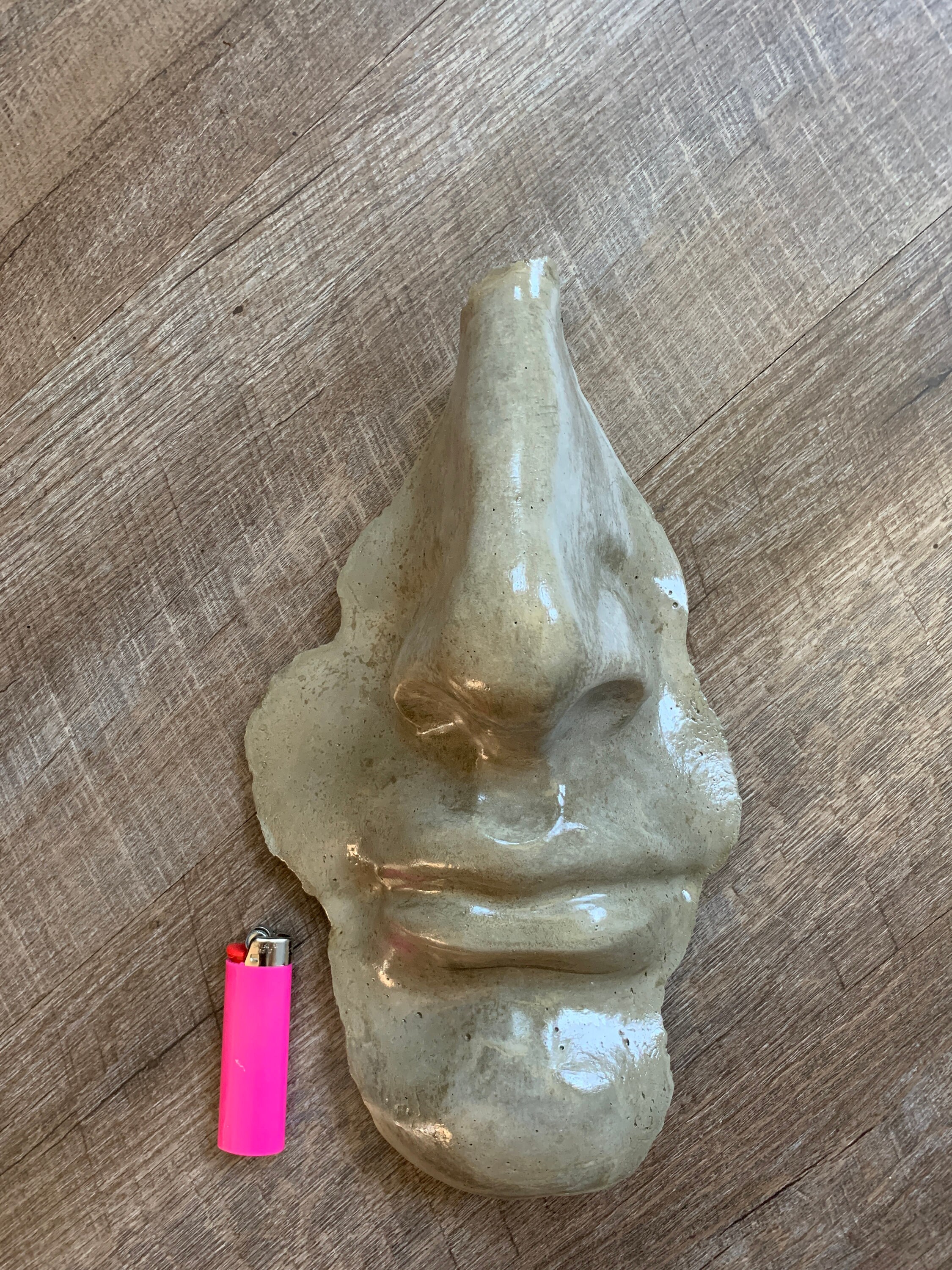 Oversized Nose Sculpture Outdoor Indoor Statue Face E Etsy