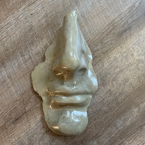 Oversized Nose Face Sculpture Statue