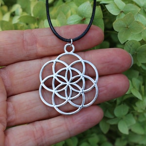 Seed Of Life Necklace, Sacred Geometry
