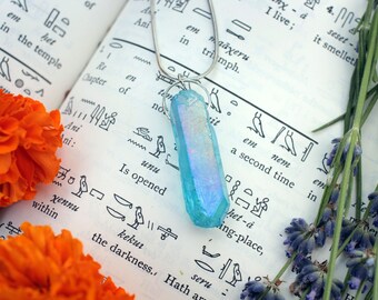 Naszyjnik z kwarcu Aqua Aura