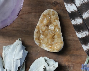 Cytrynowa druza palmowa, nasączona Reiki