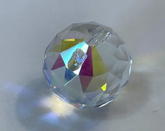 AB Ird Clear Crystal Ball 20mm for Wreaths, Decor, Crafts, Curtains any Decor, Halloween